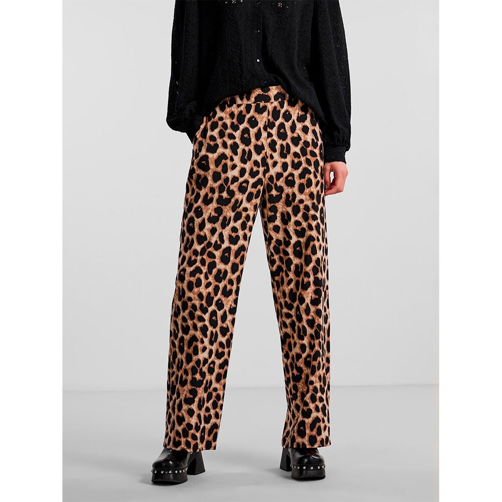 

Брюки Pieces Gurla High Waist, коричневый