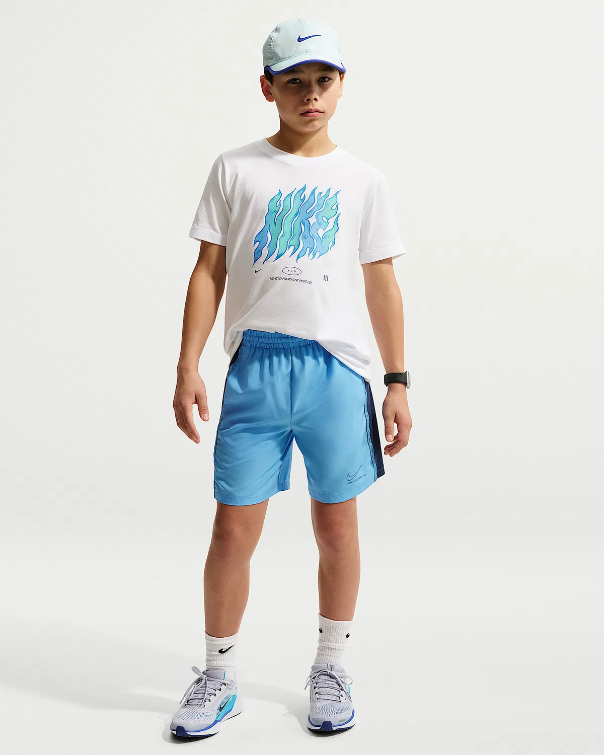 Детские шорты Nike Sportswear Multi Dri-FIT, University Blue/Mystic Navy/Mystic Navy