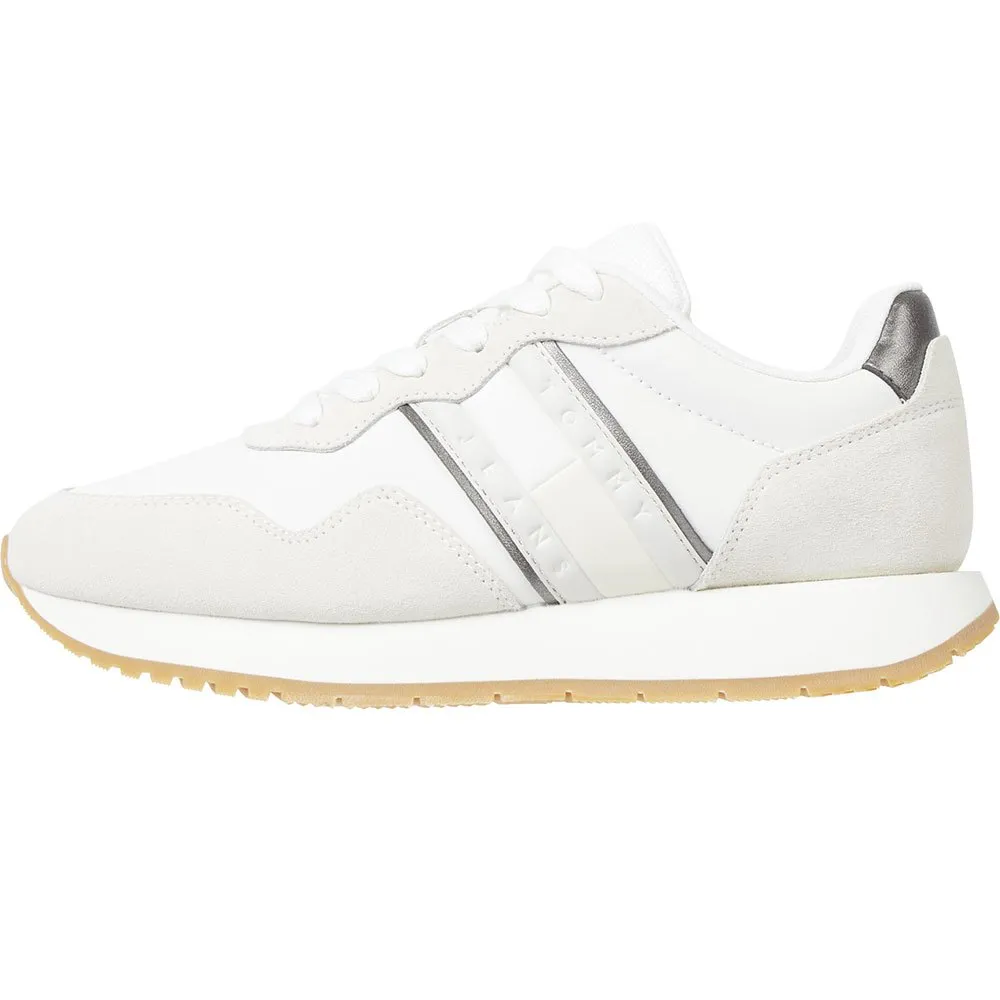 Кроссовки Tommy Jeans Eva Runner Metallic, белый