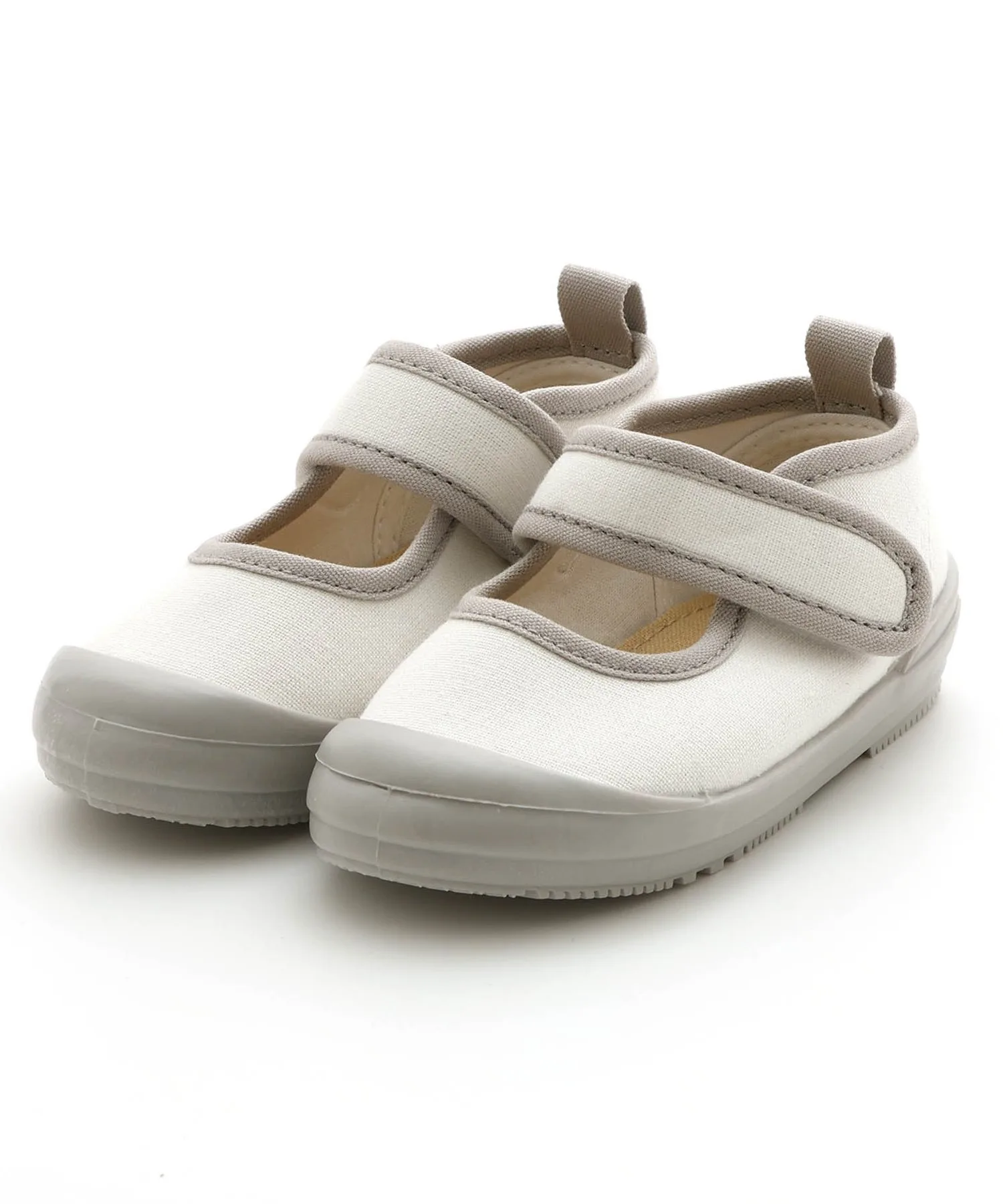 Слипоны для детей из хлопка BREEZE grey