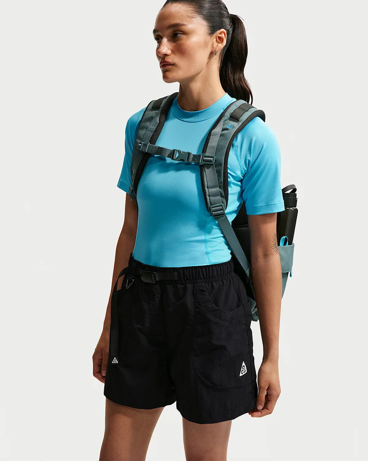Женские шорты Nike ACG "Dolomiti", Black/Black/Summit White — фото 4