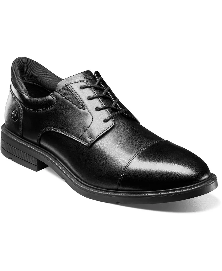 Мужские оксфорды Kore EZ Icon Cap Toe Nunn Bush, черный