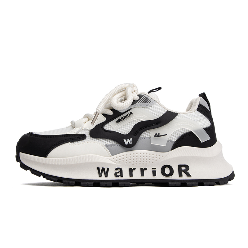 

WARRIOR Кроссовки мужские, износостойкие, дышащие, с низким верхом, бежевые, черные, серые