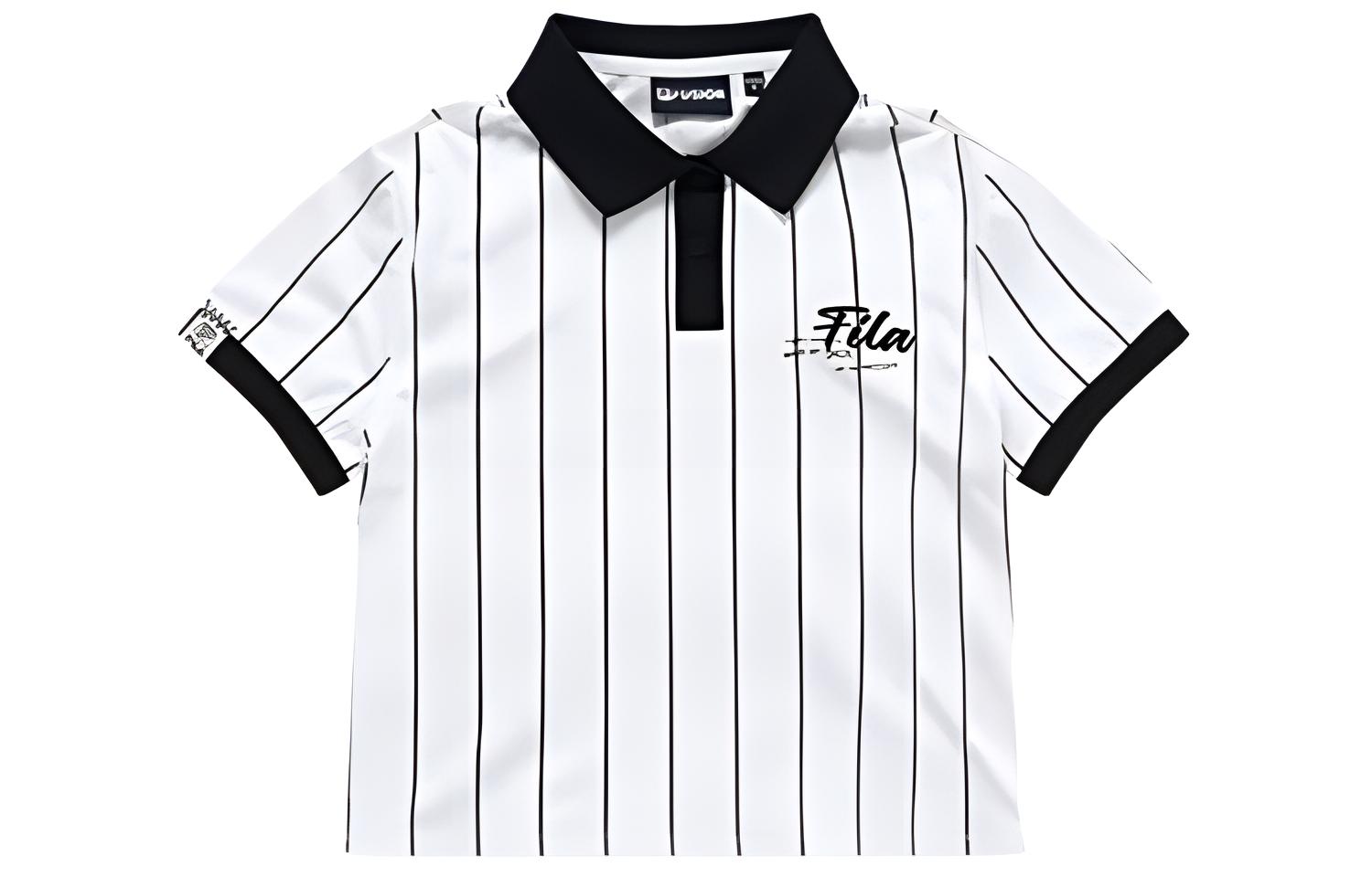 

Футболка поло женская стандартная белая FILA FUSION
