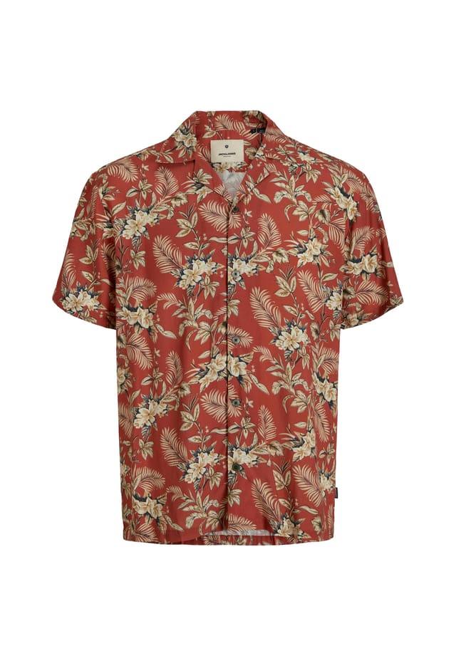 

Рубашка Хендрикс рубашка с коротким рукавом Jack & Jones, красный