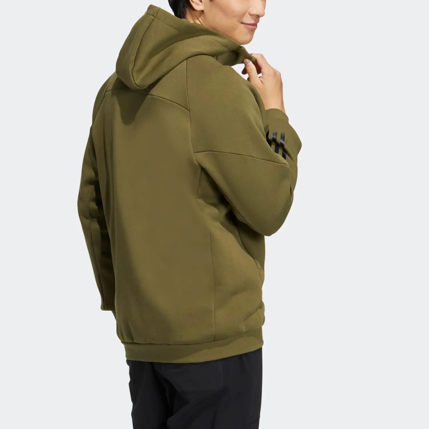 Куртка Terrex унисекс зеленая Adidas, зеленый — фото 4