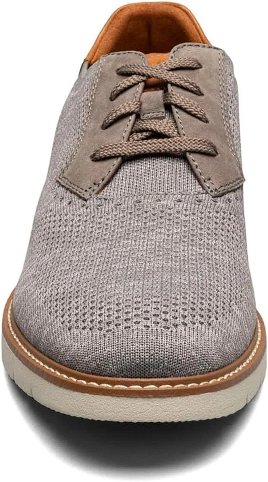 Мужские оксфорды Florsheim Vibe Knit Plain Toe, Gray — фото 3
