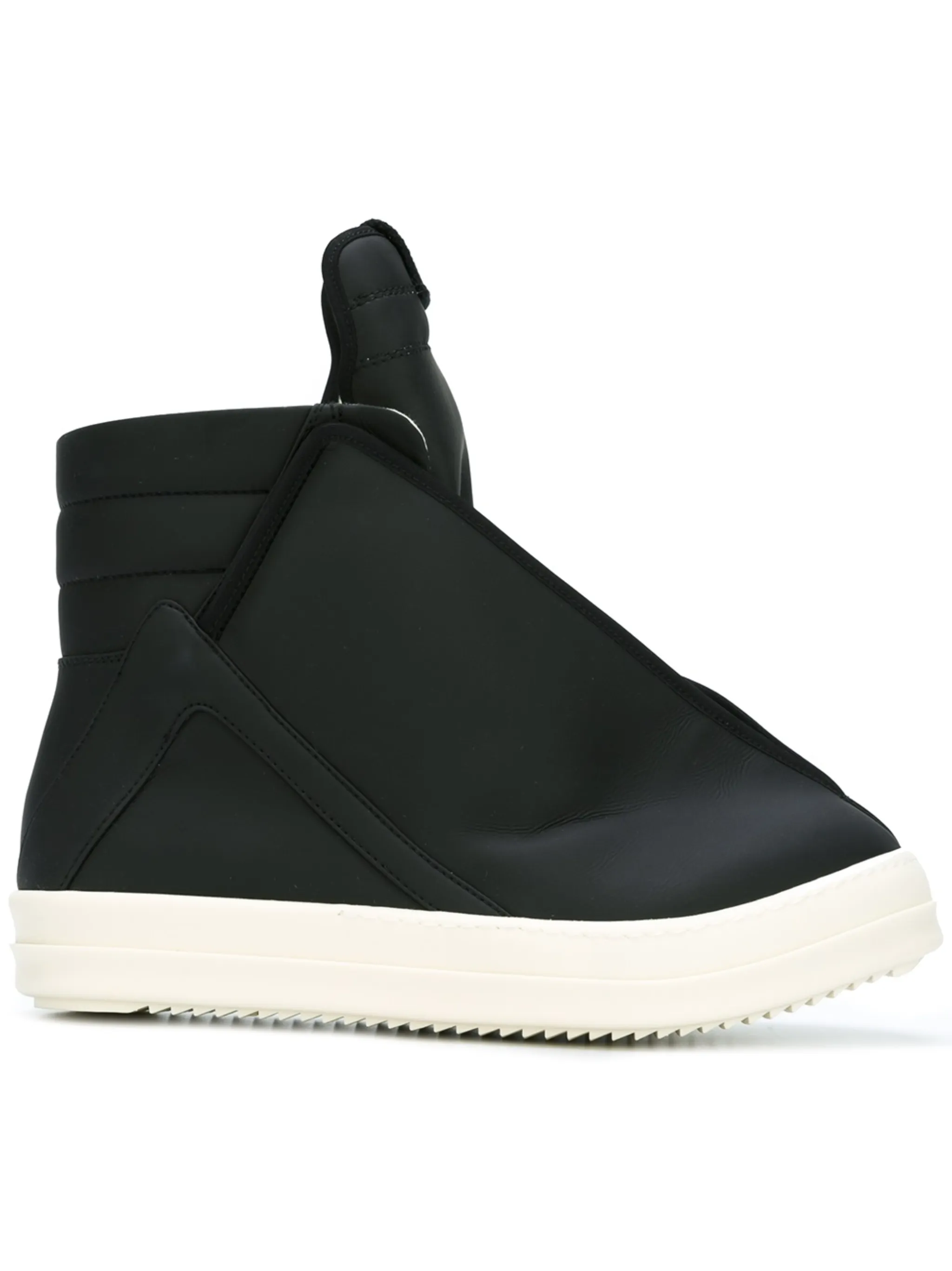 

Хайтопы с панельным дизайном Rick Owens Drkshdw, черный