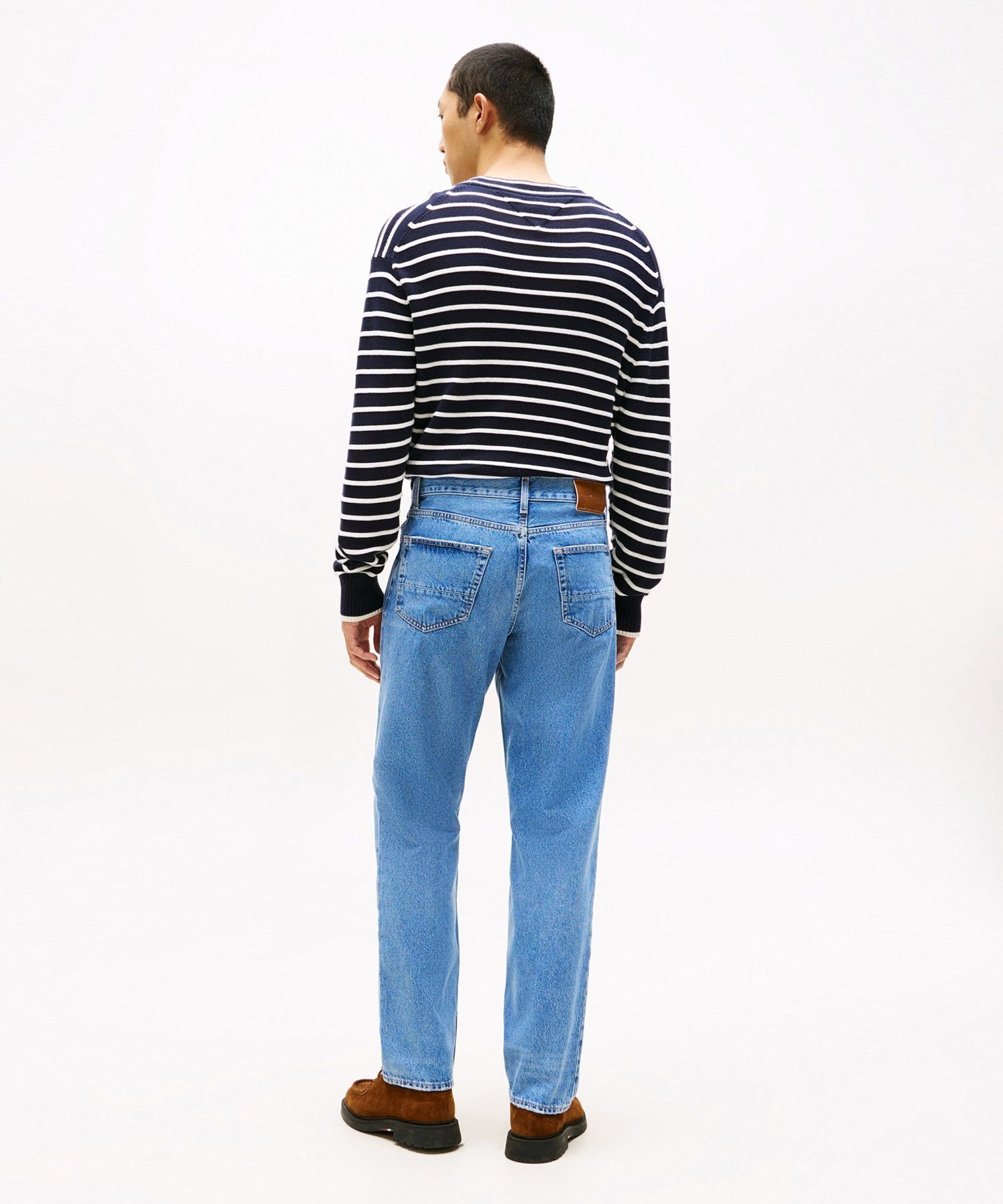 Свободные зауженные джинсы TOMMY HILFIGER, Blue 1A7 — фото 3