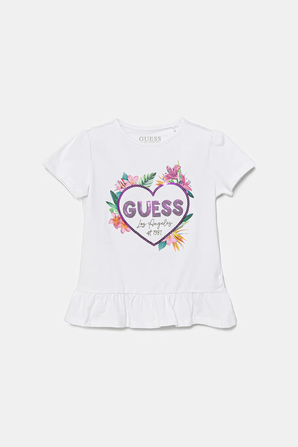 

Детская футболка Guess, белый