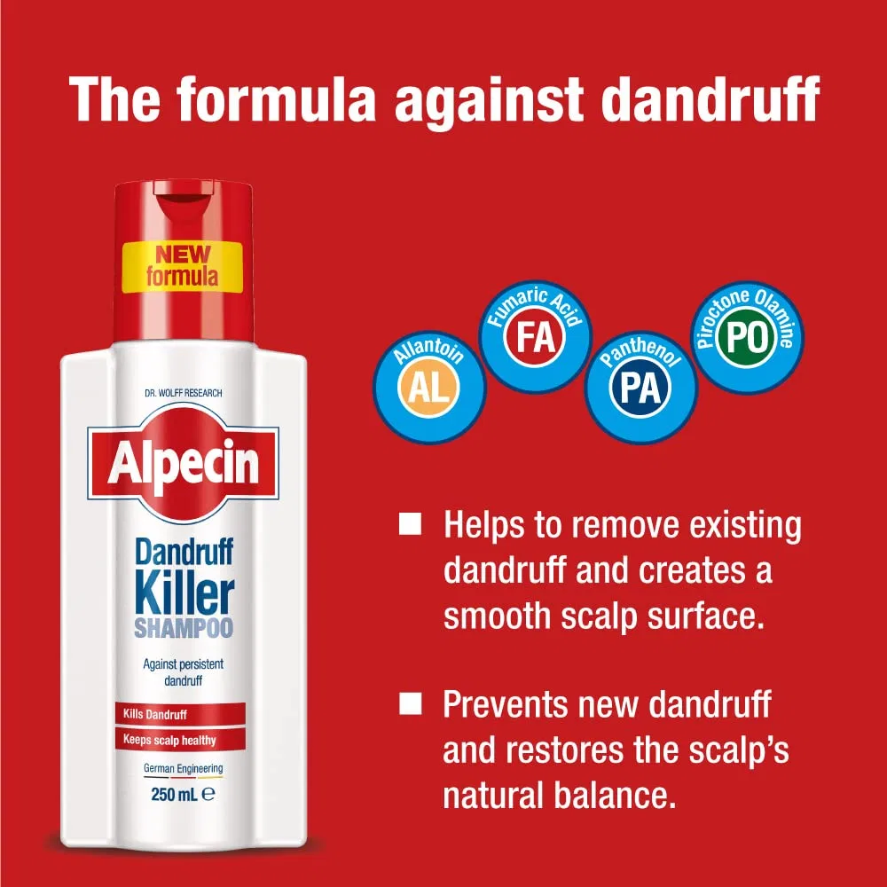 Шампунь против перхоти «Dandruff Killer» от Alpecin, 2 x 250 мл Alpecin — фото 4