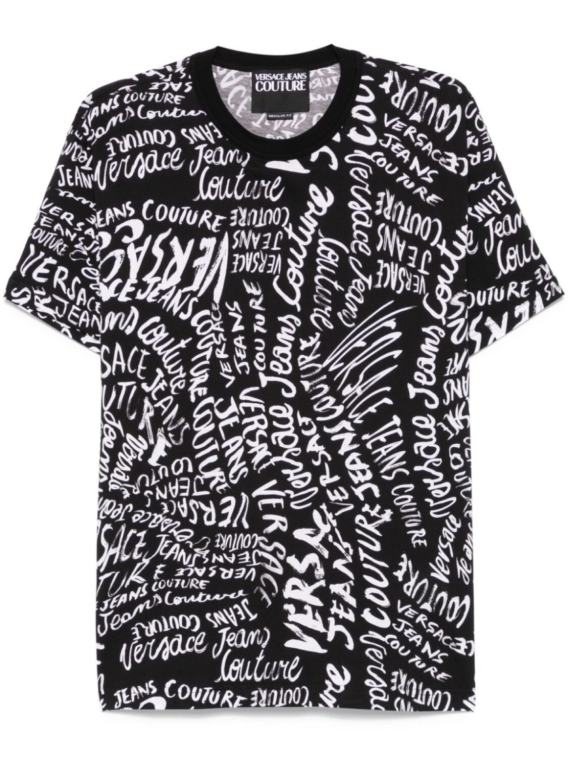 

Versace Jeans Couture футболка Logomania, черный