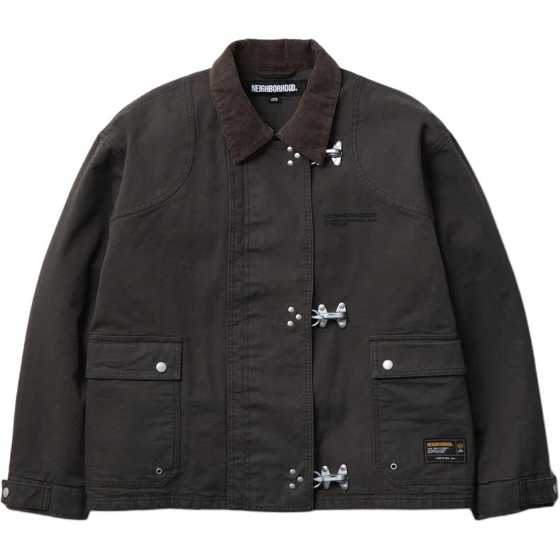 

Куртки и пальто сезона осень-зима 2025, унисекс Neighborhood, коричневый