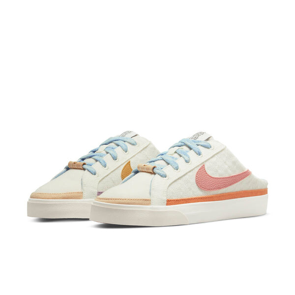 Кроссовки Court Legacy Mule Nike, белый — фото 3