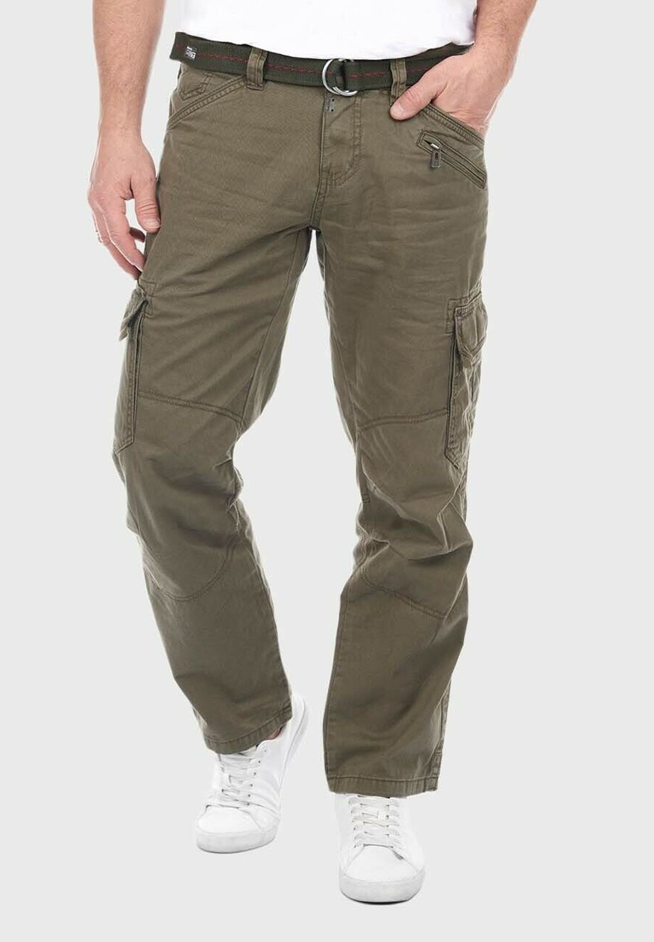 

Брюки карго BENITO Timezone, цвет khaki