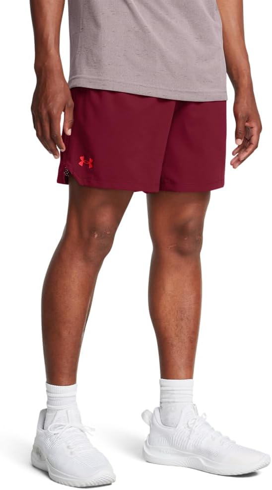 

Under Armour мужские шорты Vanish Woven 6-inch, (626) Cardinal/Racer Red
