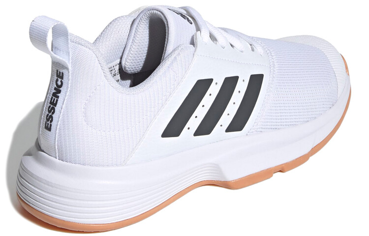 Кроссовки Essence Badminton унисекс с низким верхом белого цвета Adidas — фото 4