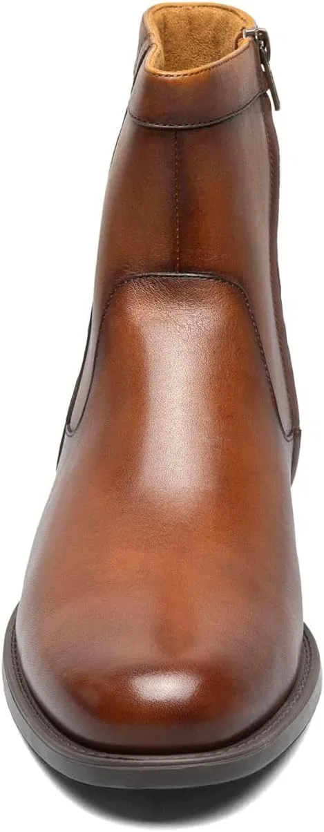 Мужские классические туфли-оксфорды Florsheim Medfield с гладким носком, Cognac — фото 3