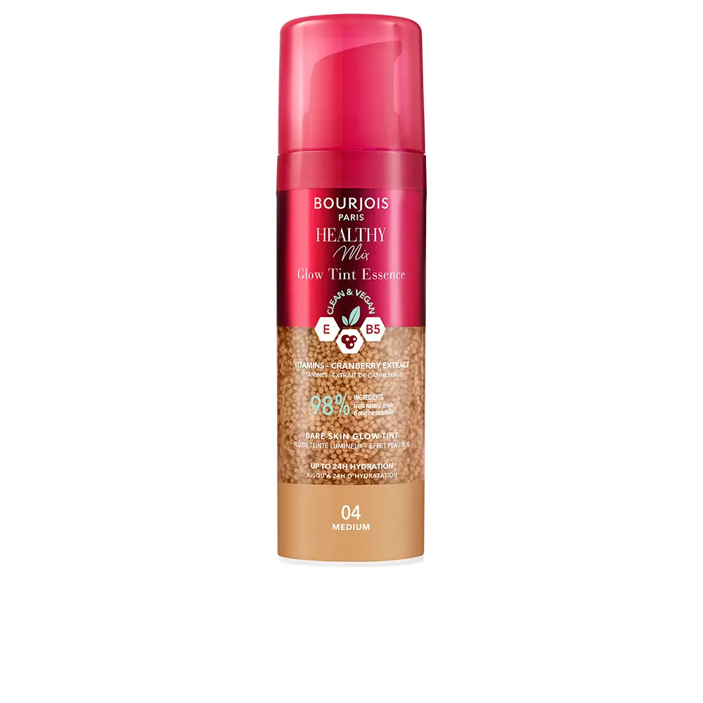 

Праймер Healthy mix glow tint essence base de maquillaje Bourjois, цвет 004-Medium, 30 мл.