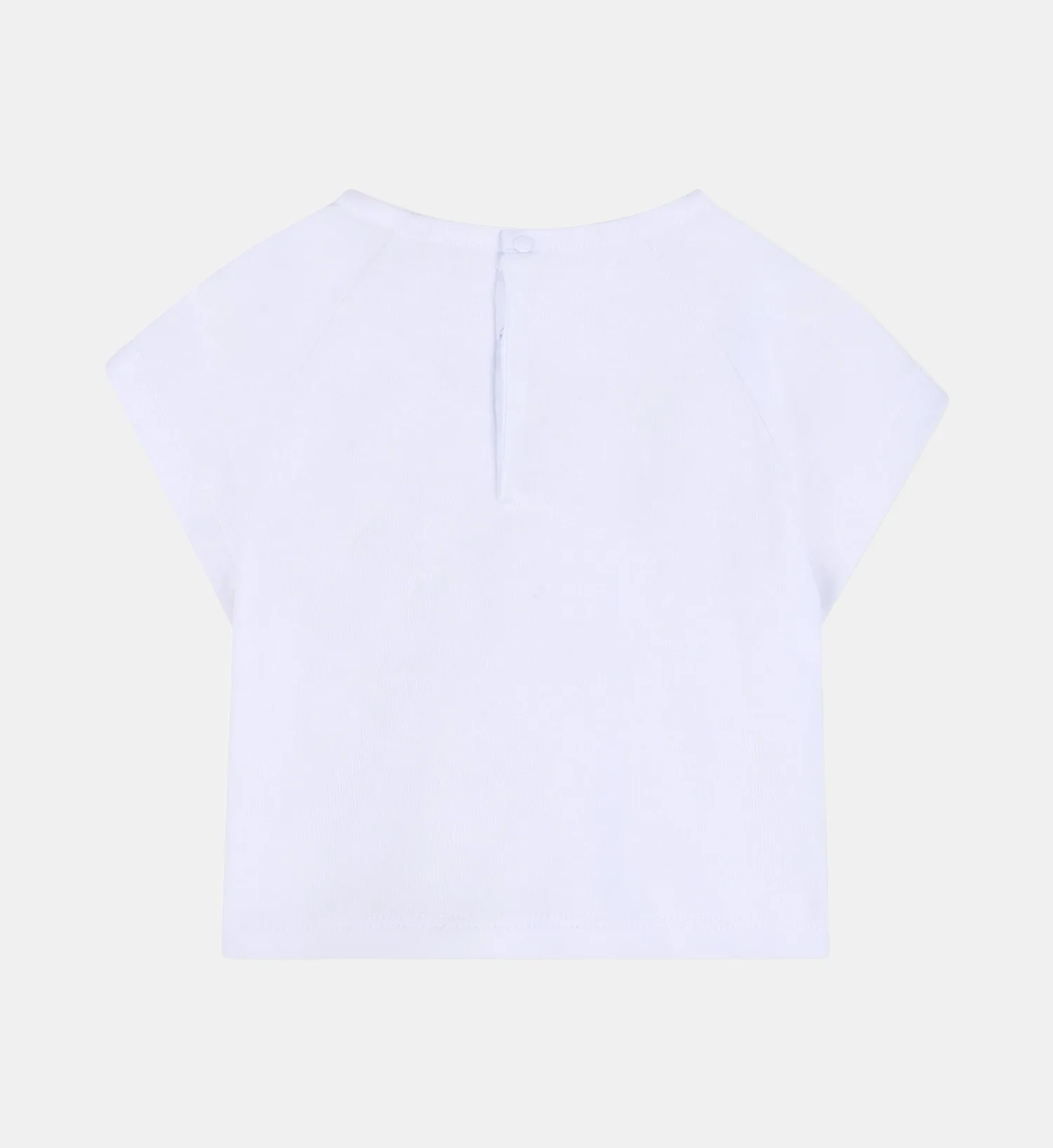 Комплект: футболка и юбка KARL LAGERFELD KIDS, белый — фото 4