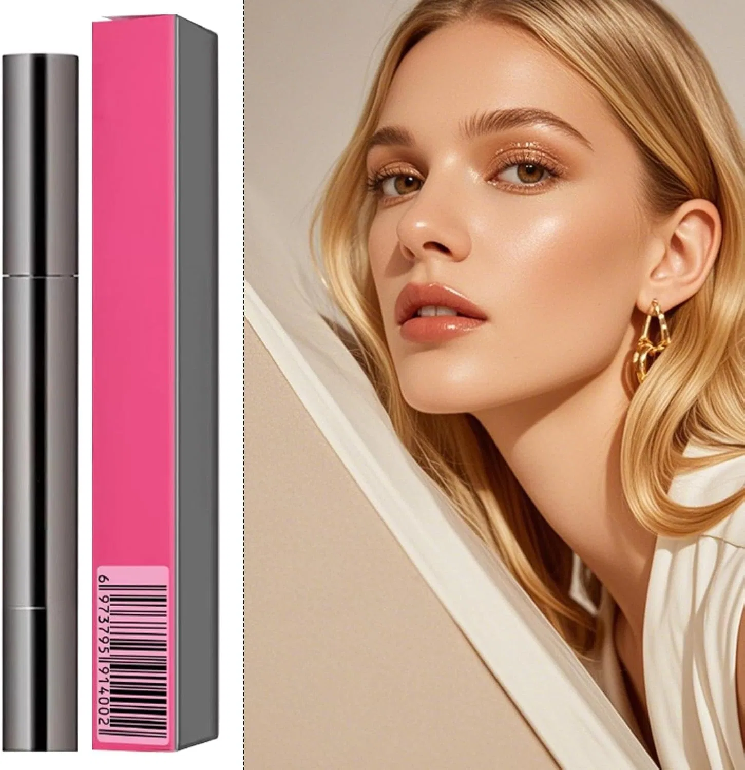 Блеск для губ Crystal Jelly Lipstick, увлажняющий Generic, цвет 06 — фото 3