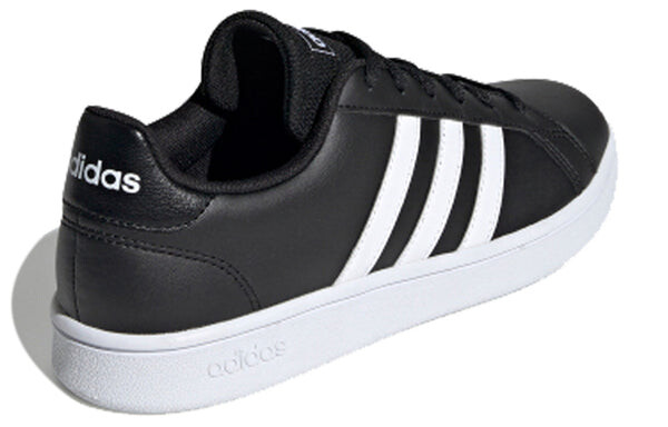 Кроссовки гранд корт база Adidas, черный — фото 3