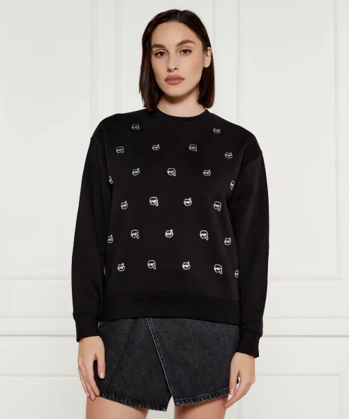 

Толстовка Regular fit Karl Lagerfeld, черный