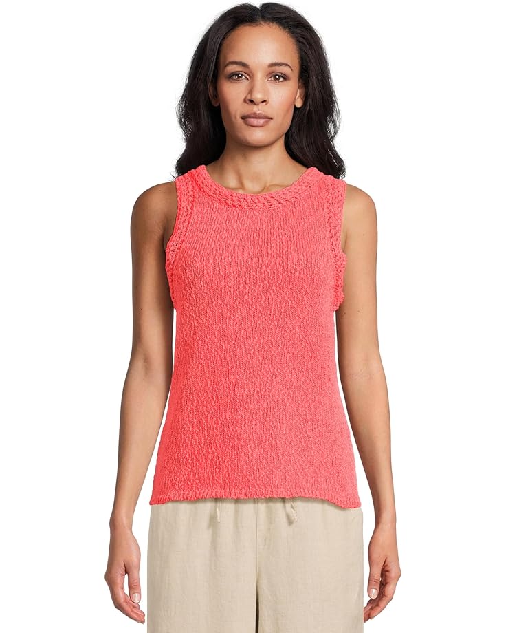 

Топ Tommy Bahama Crochet Edge Tank, цвет Melon Berry