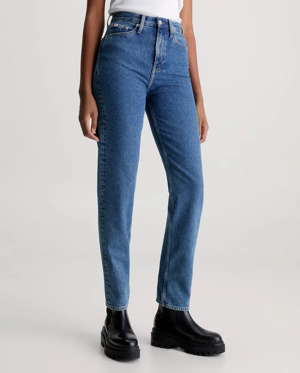 

Женские узкие прямые джинсы Calvin Klein Jeans, цвет Azul Índigo