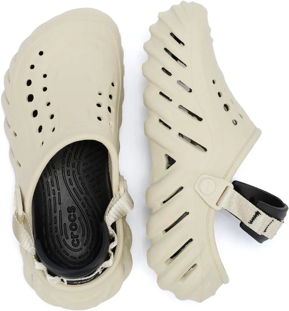 Крокс Унисекс Взрослые Сабо Echo Crocs, черный — фото 4