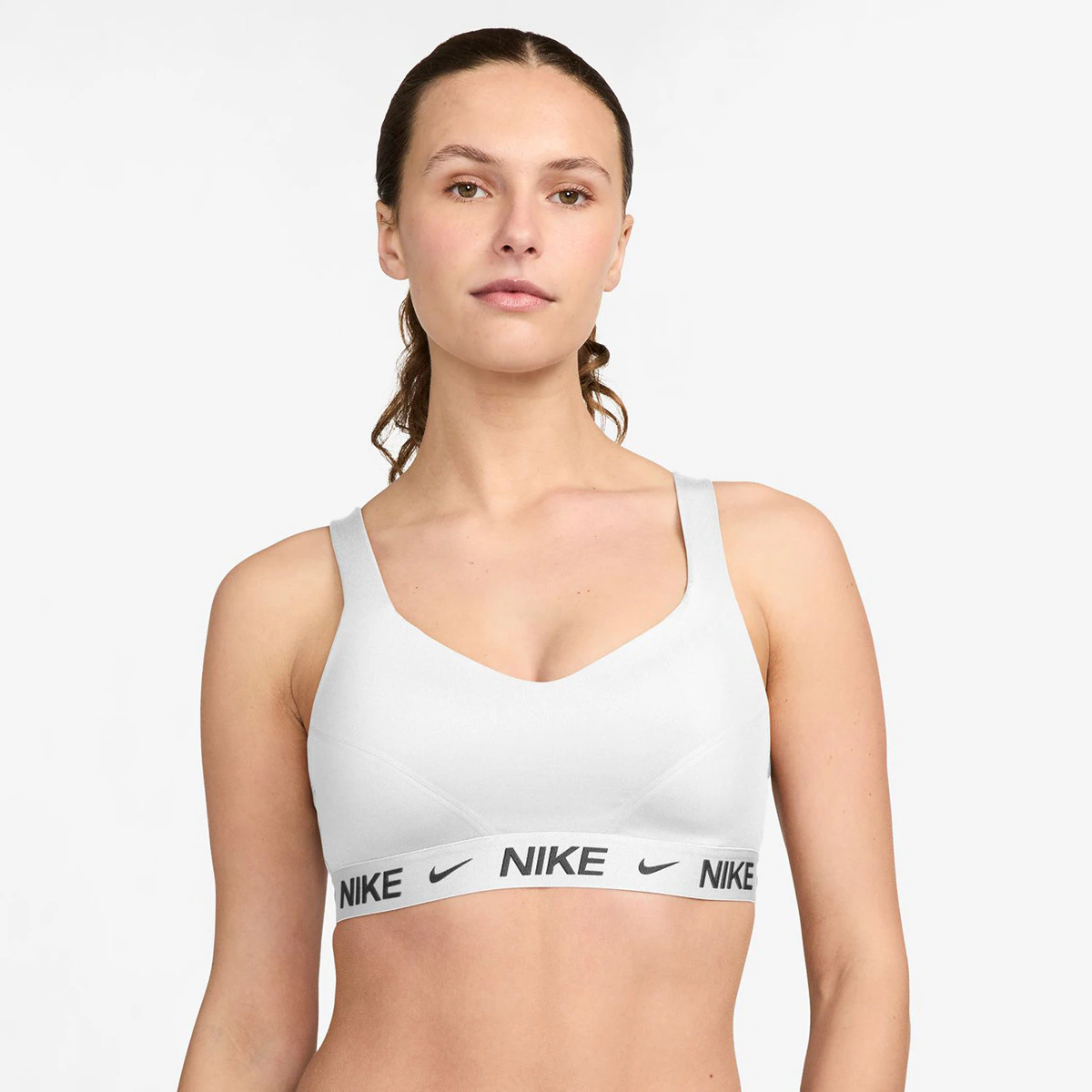 

Женская футболка Nike Indy High Support, белый