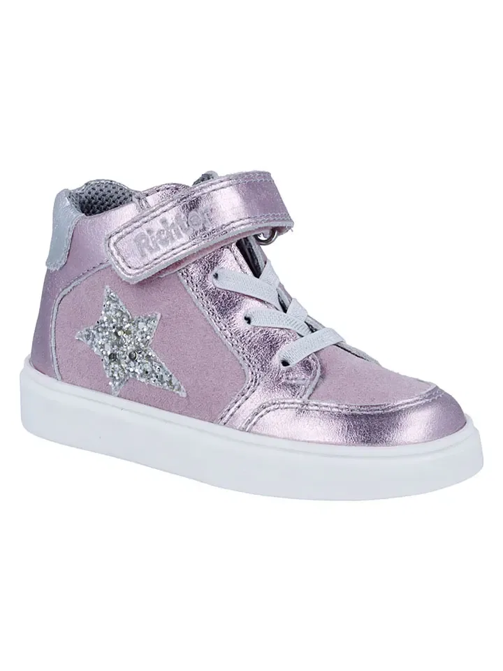 Кроссовки кожаные Richter Shoes, розовый