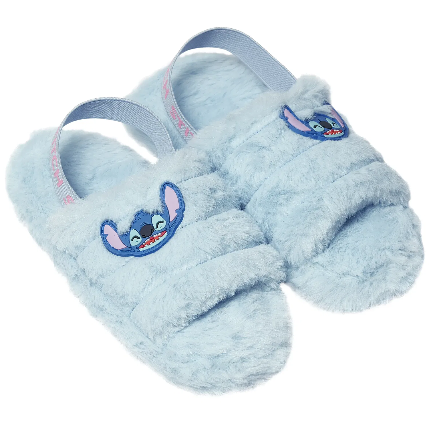 Тапочки детские с дизайном Stitch, Disney, синий — фото 2