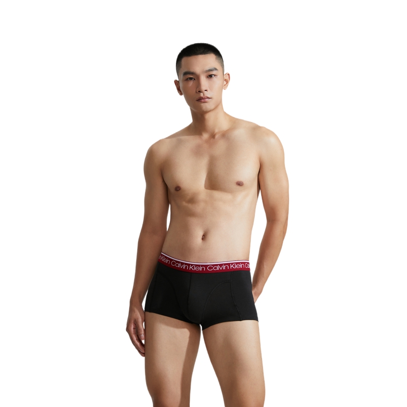 Calvin Klein Трусы мужские 5 штук Space Black — фото 4