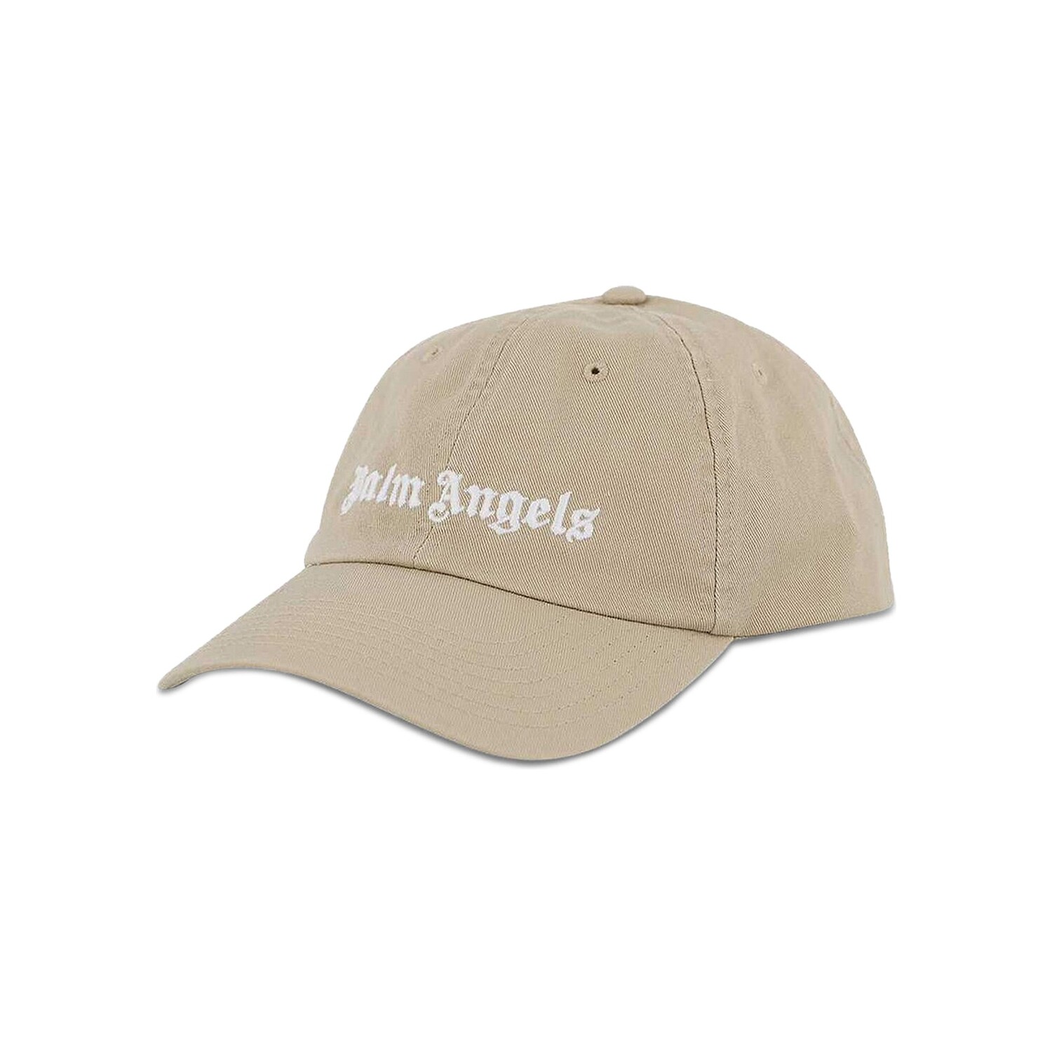 

Кепка с логотипом Palm Angels Classic, цвет Бежевый/Белый