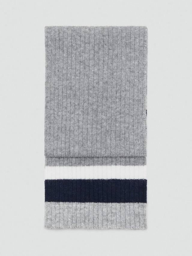 

Детский полосатый шарф Mango, Grey