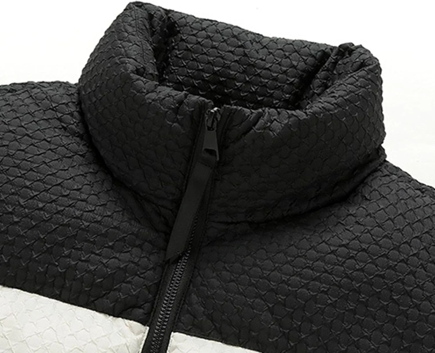Мужской повседневный жилет с воротником-стойкой, теплая куртка без рукавов на флисовой подкладке, зимняя одежда для активного отдыха. Generic, белый — фото 3