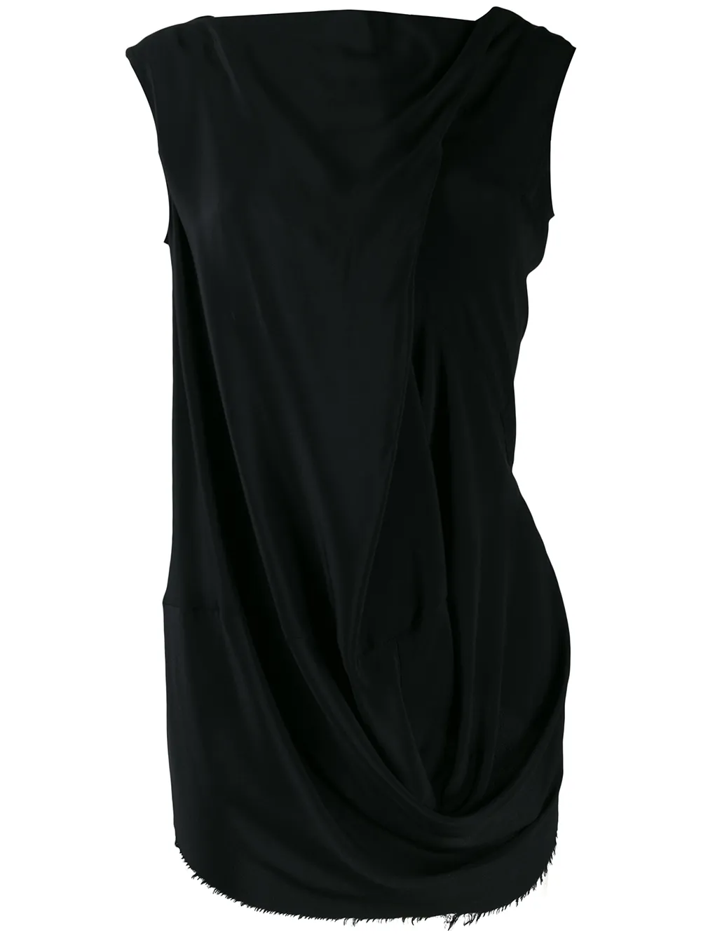 

Туника со сборками Rick Owens, черный