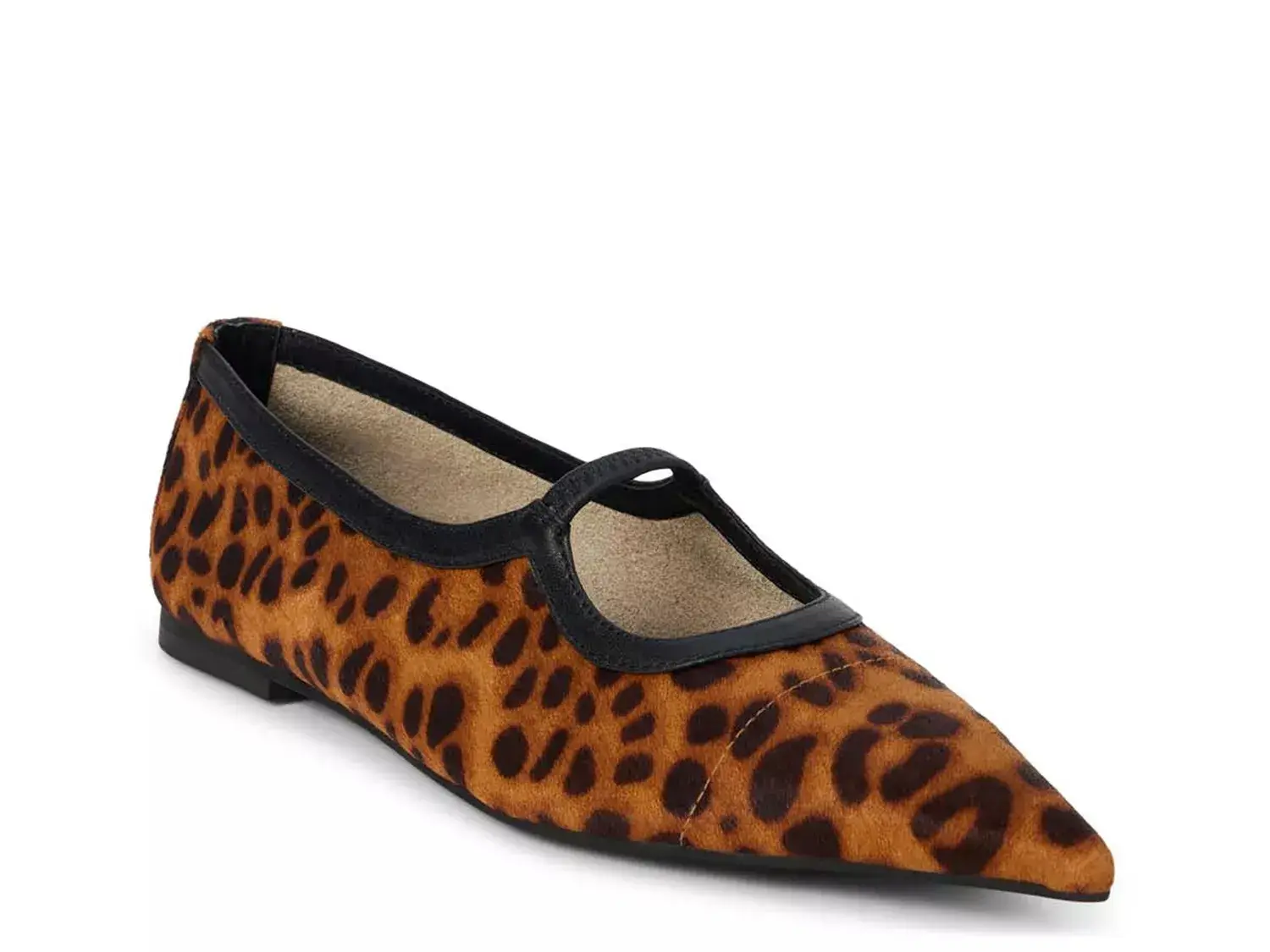 Matisse Fleur Flat, коричневый леопардовый принт