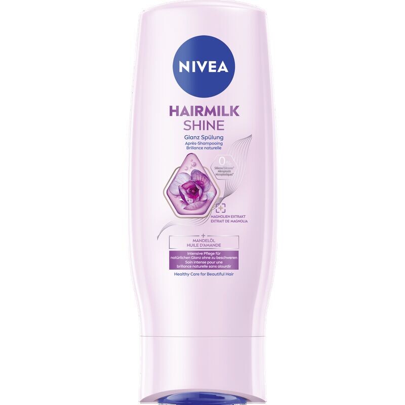 

Кондиционер для волос с натуральным блеском и pH-балансом NIVEA, 200 ml