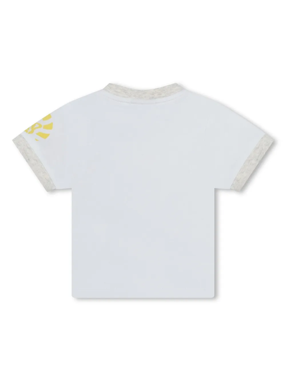 Комплект из футболки и комбинезона с вышитым логотипом BOSS Kidswear, желтый — фото 4