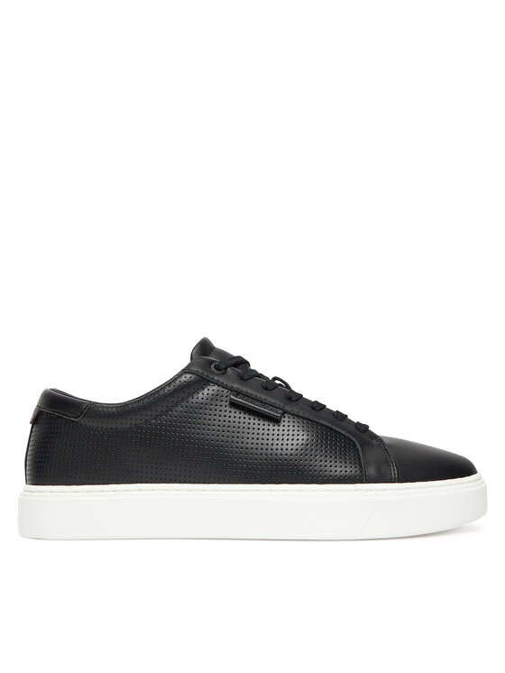 

Кроссовки Clean Cup Low Laceup Perf Lth HM0HM01870 Calvin Klein, чёрный