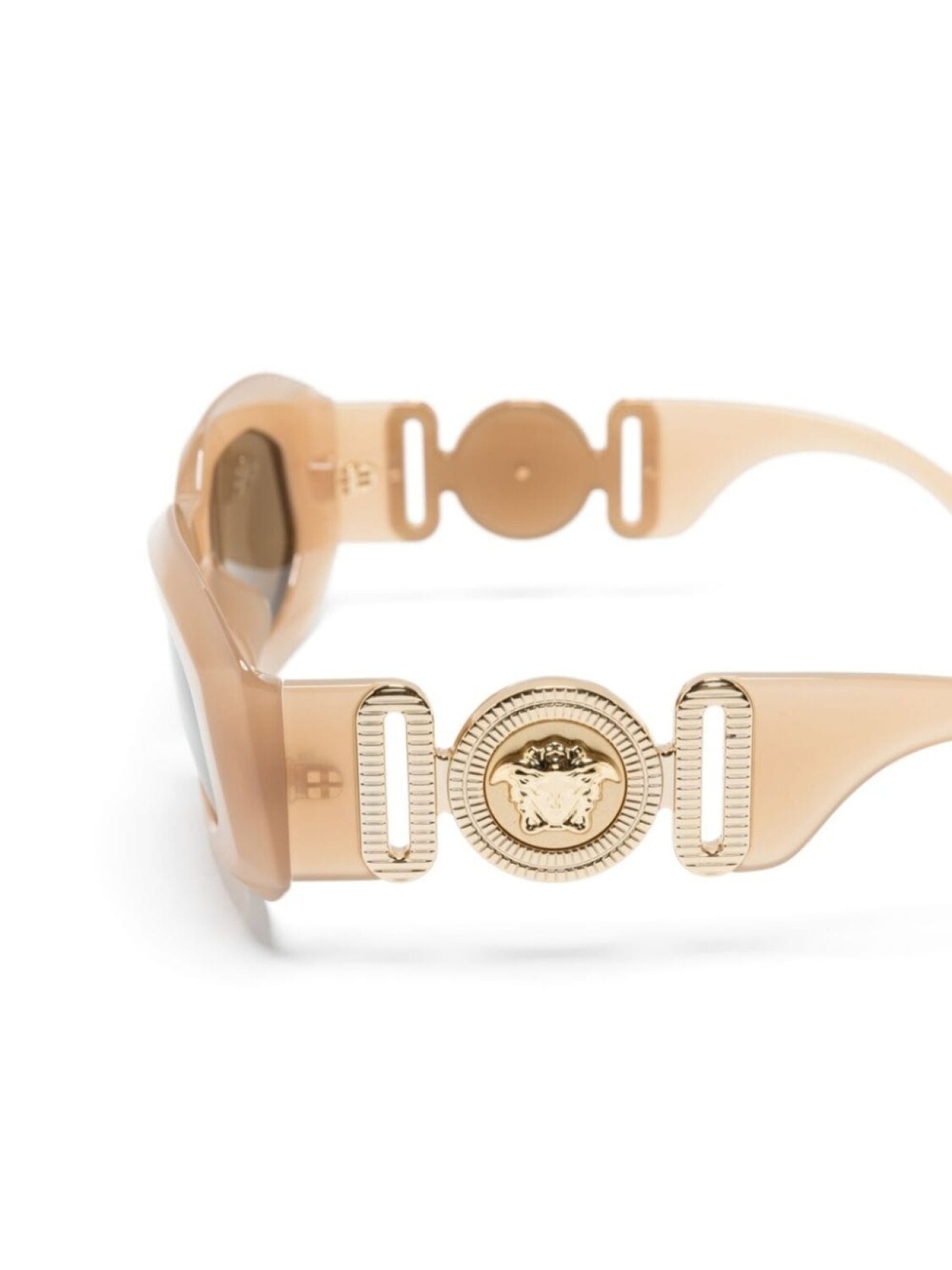 Versace Eyewear солнцезащитные очки Medusa Head, нейтральный цвет — фото 3