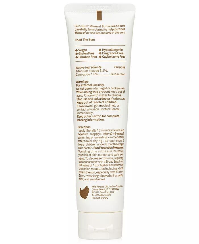 Крем для лица SPF SUN BUM Минеральный солнцезащитный для лица с солнцезащитным эффектом — фото 2