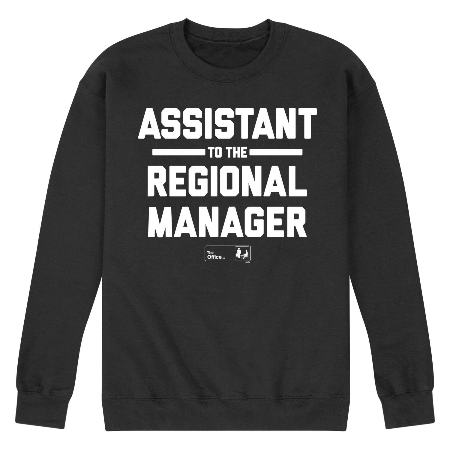

Мужской свитшот The Office Assistant Regional Mgr Licensed Character