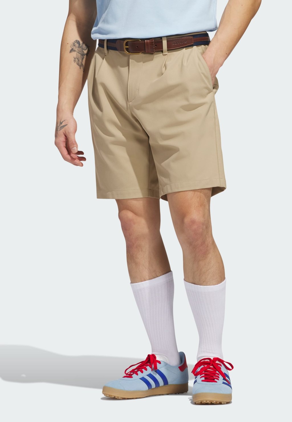

Спортивные шорты PLEAT SHORT Adidas Golf Originals, песочный