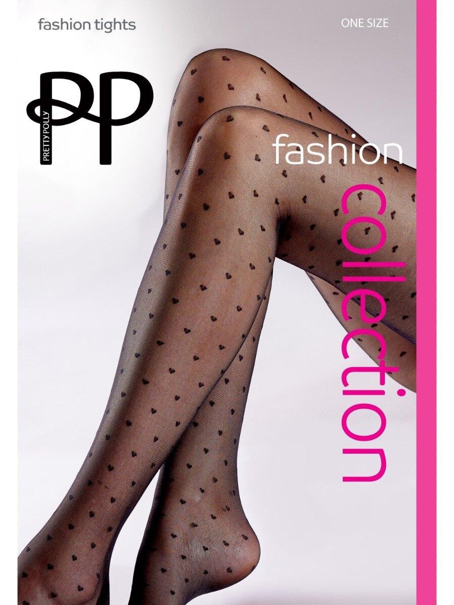 

Колготки С Сердцем - Черный Pretty Polly, черный