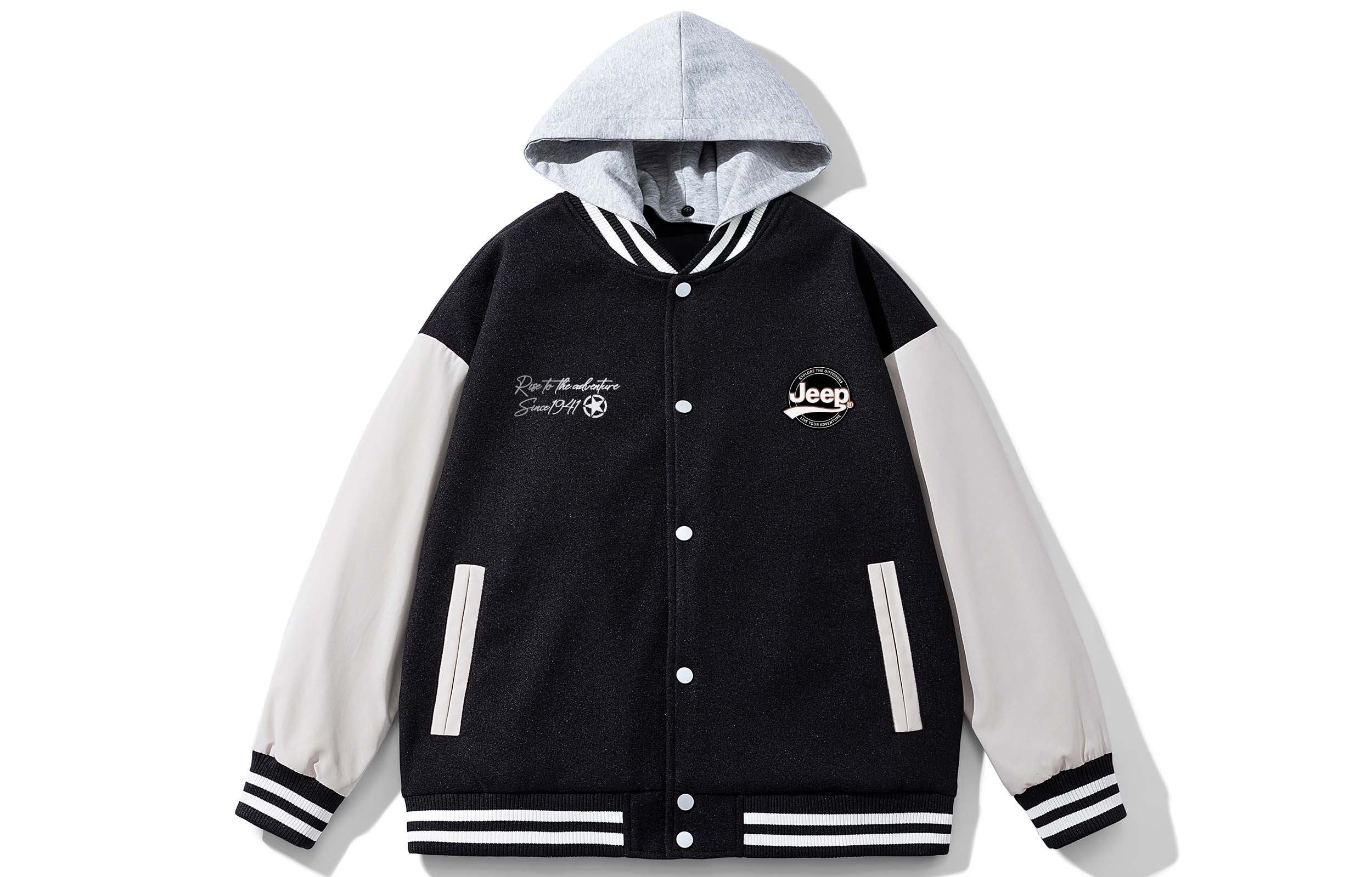 

Куртка Unisex Hooded Moderate Others Jeep, pure черный