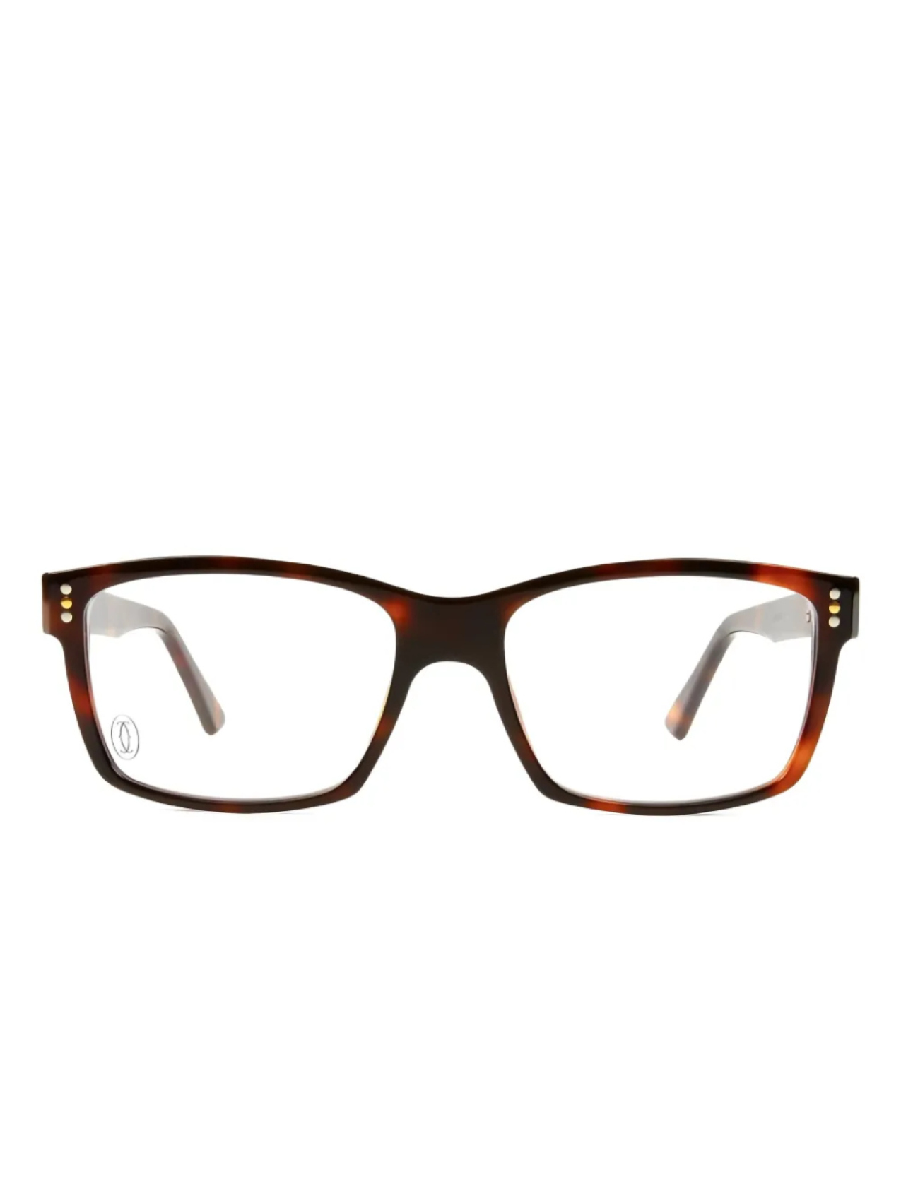 

Премьера Лестер очки Cartier Eyewear, коричневый
