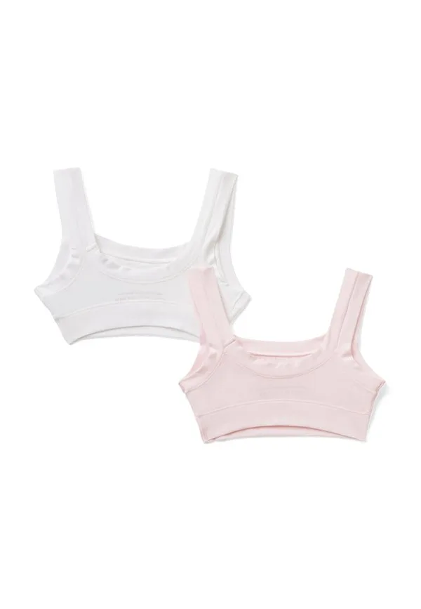 Два топа из суперэластичной ткани. бюстье United Colors Of Benetton, Pink — фото 2